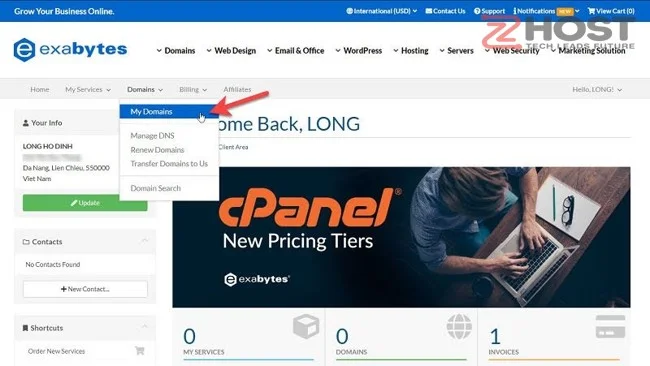 tro domain ve hosting tro domain ve hosting
