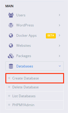 Hướng Dẫn Tạo Database Trên Cyberpanel