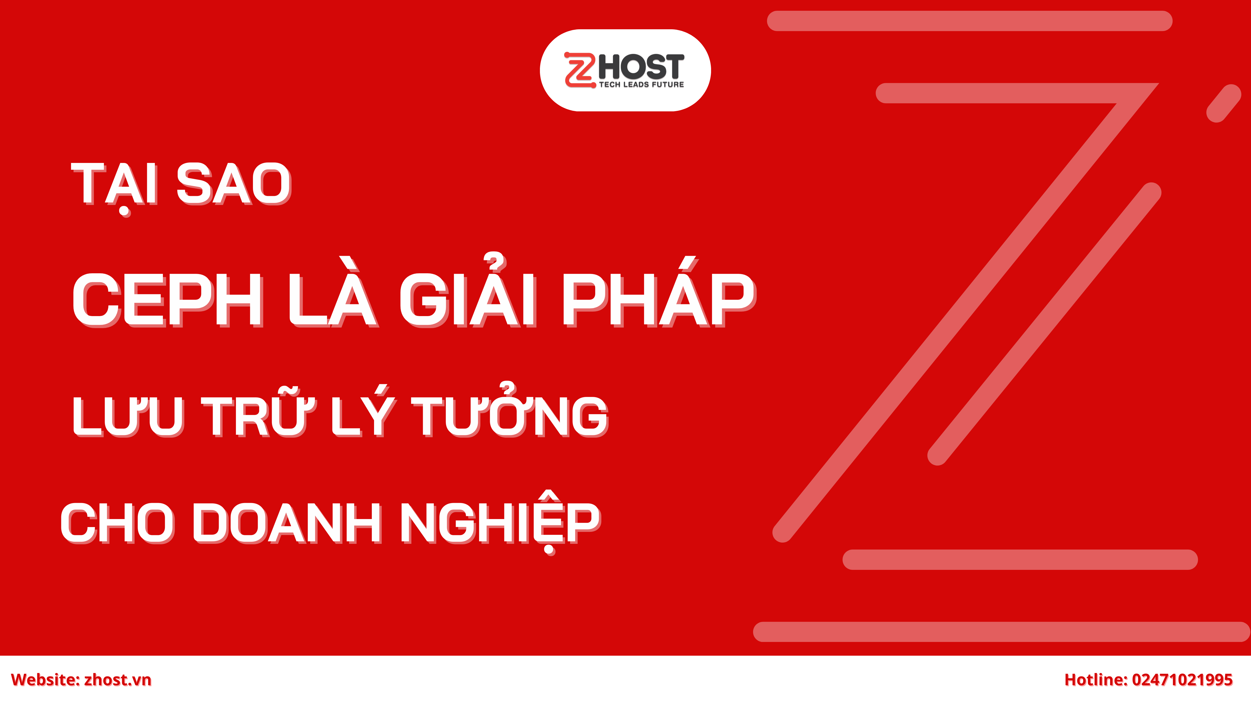 Tại Sao Ceph Là Giải Pháp Lưu Trữ Lý Tưởng Cho Doanh Nghiệp?