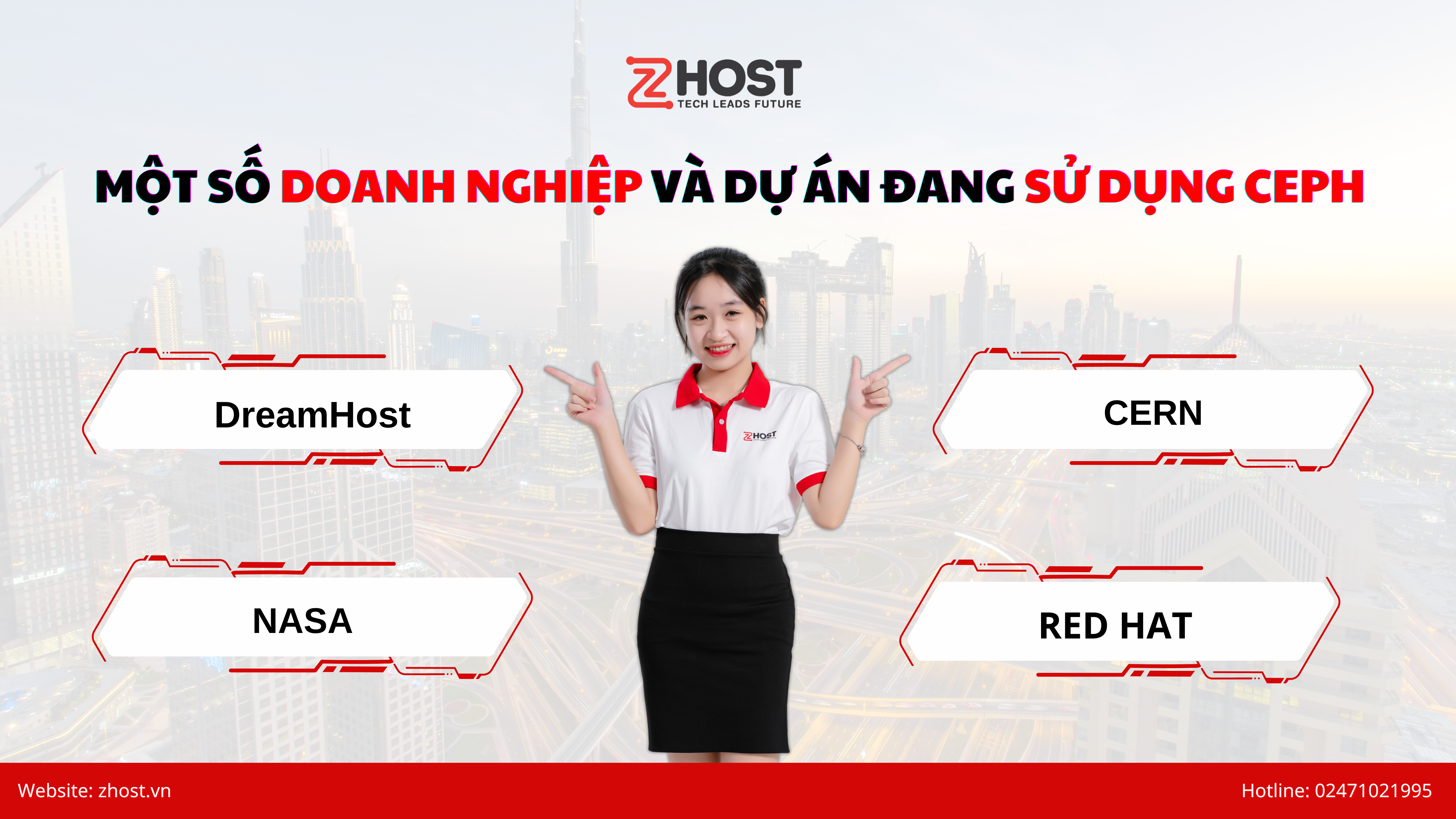 Một Số Doanh Nghiệp Và Dự Án Đang Sử Dụng Ceph