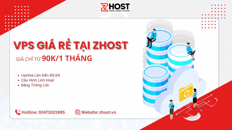 VPS giá rẻ tại Zhost