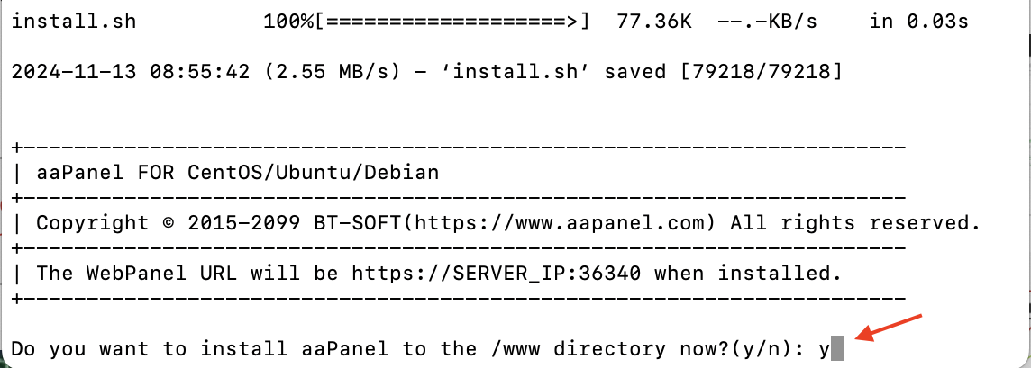 Hướng dẫn cài đặt AApanel