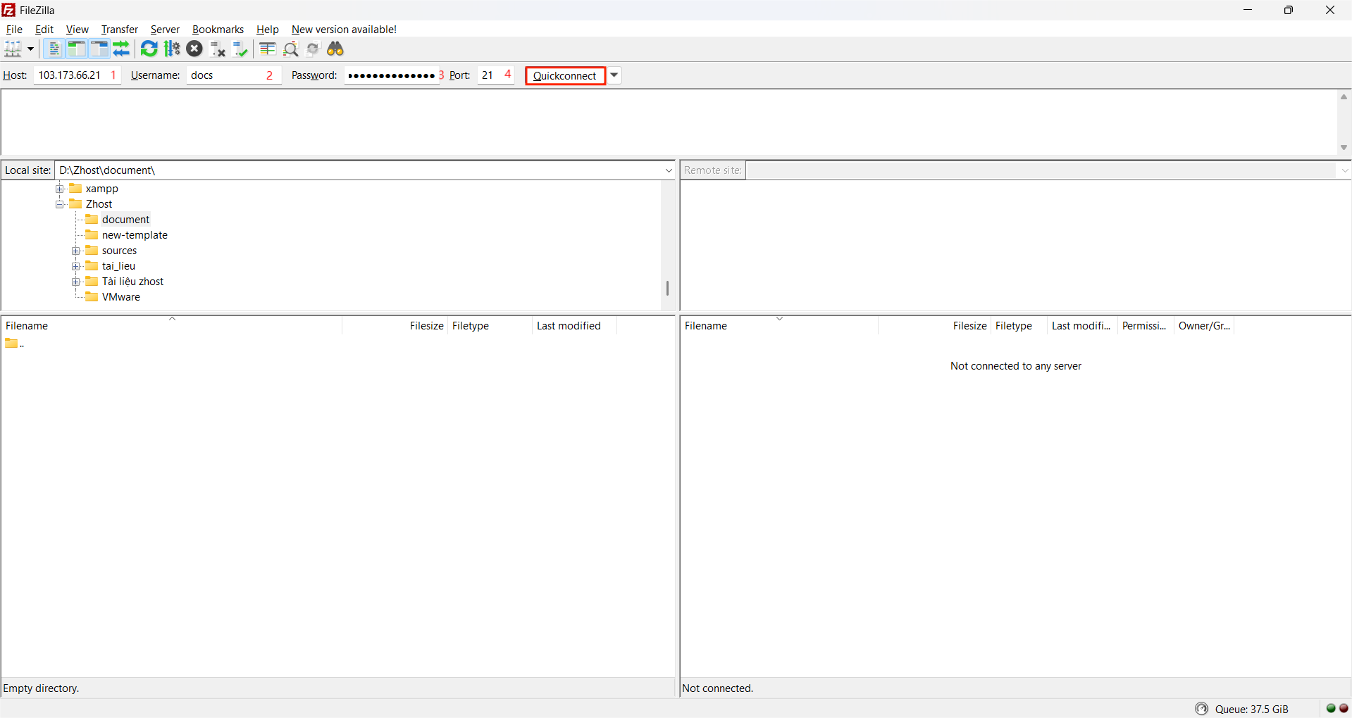 Hướng Dẫn Tạo Tài Khoản FPT Và Upload File Lên aaPanel