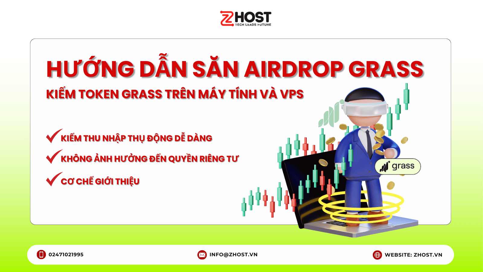 Hướng Dẫn Săn Airdrop Grass và Kiếm Token GRASS Hiệu Quả Trên Máy Tính, VPS