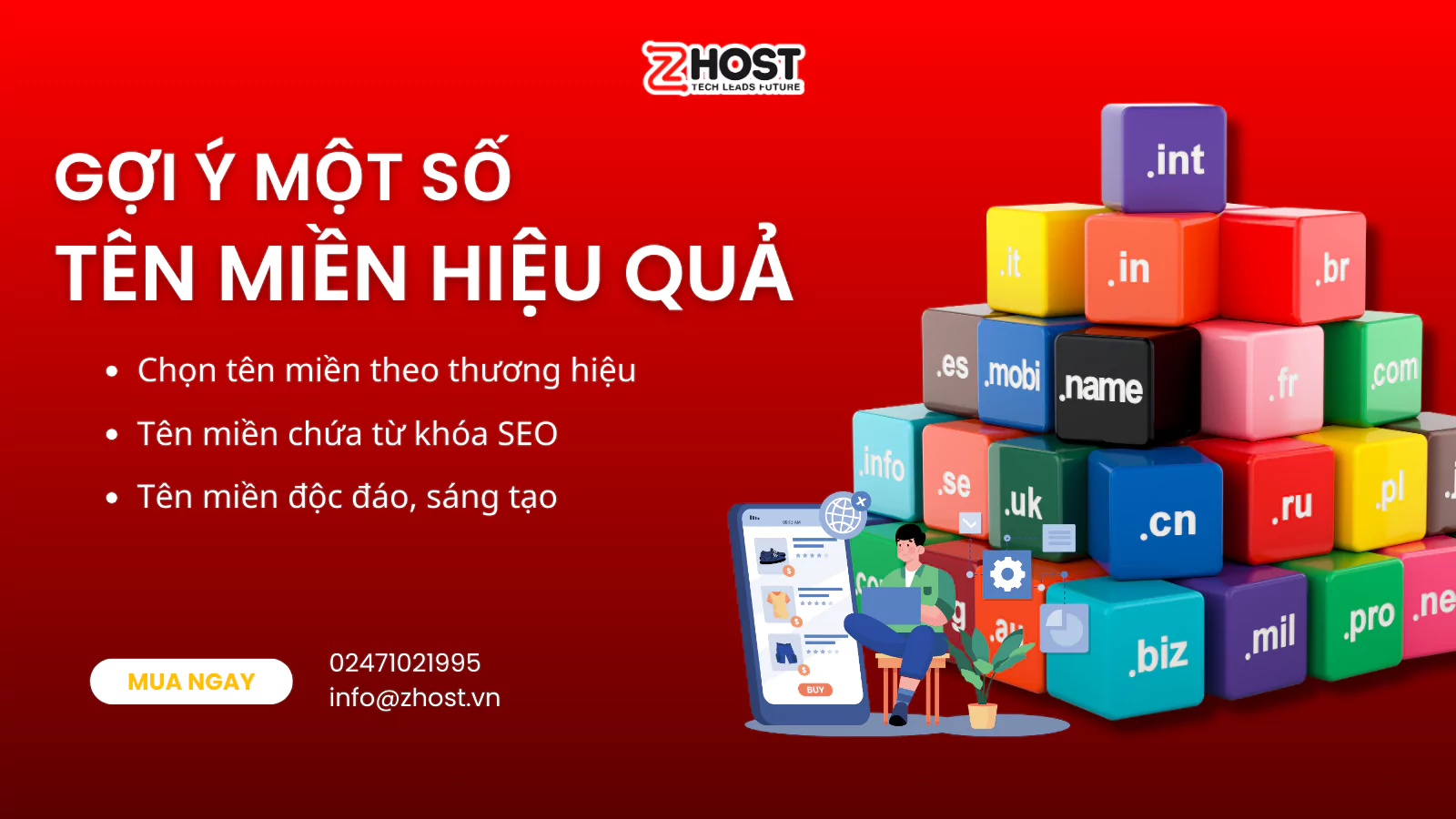 Gợi Ý Một Số Tên Miền Hiệu Quả