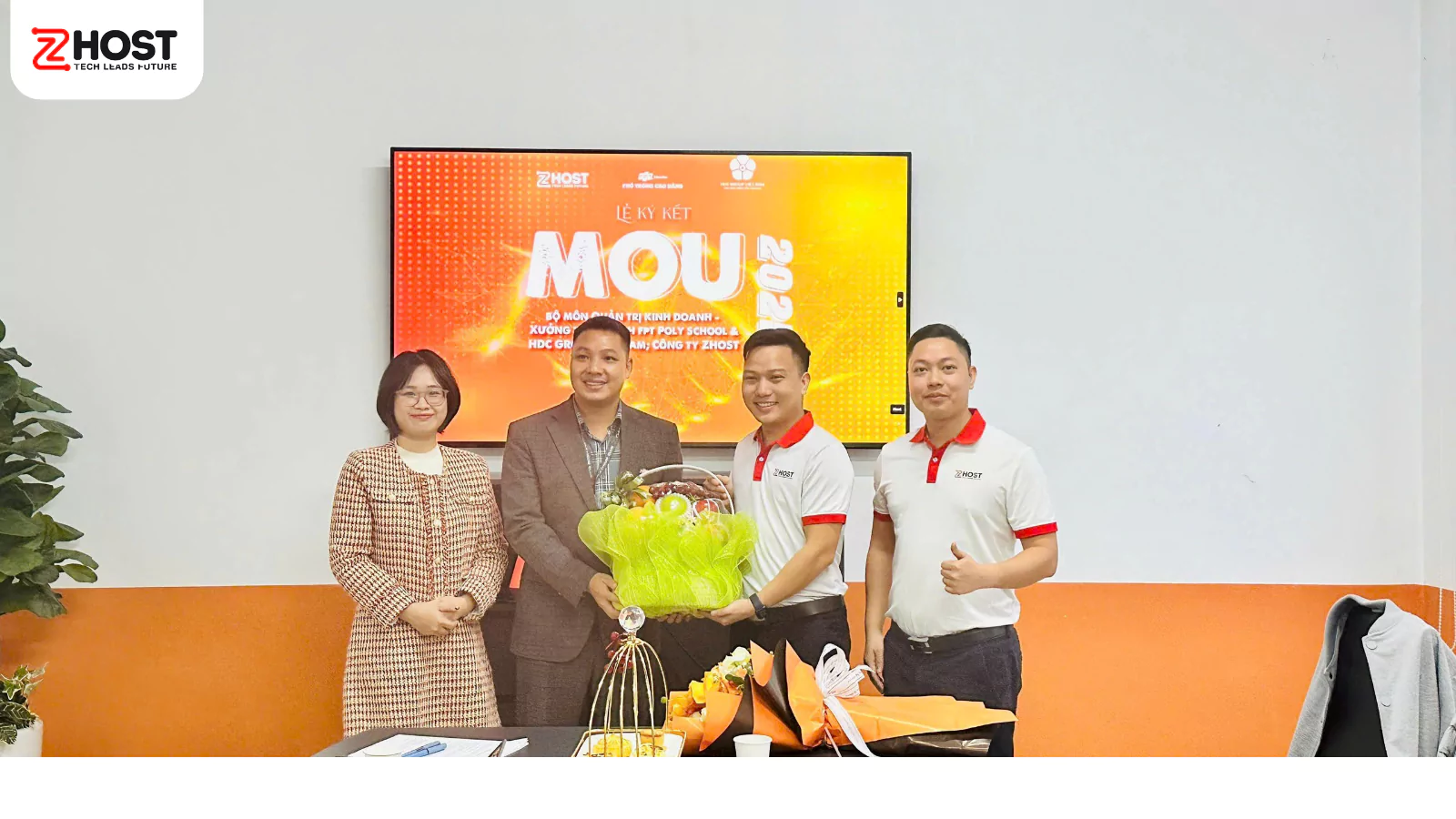 ZHOST CHÍNH THỨC HỢP TÁC CÙNG FPT POLY SCHOOL
