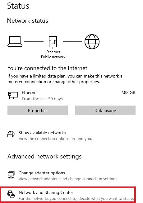 Kiểm Tra IP Trong Windows