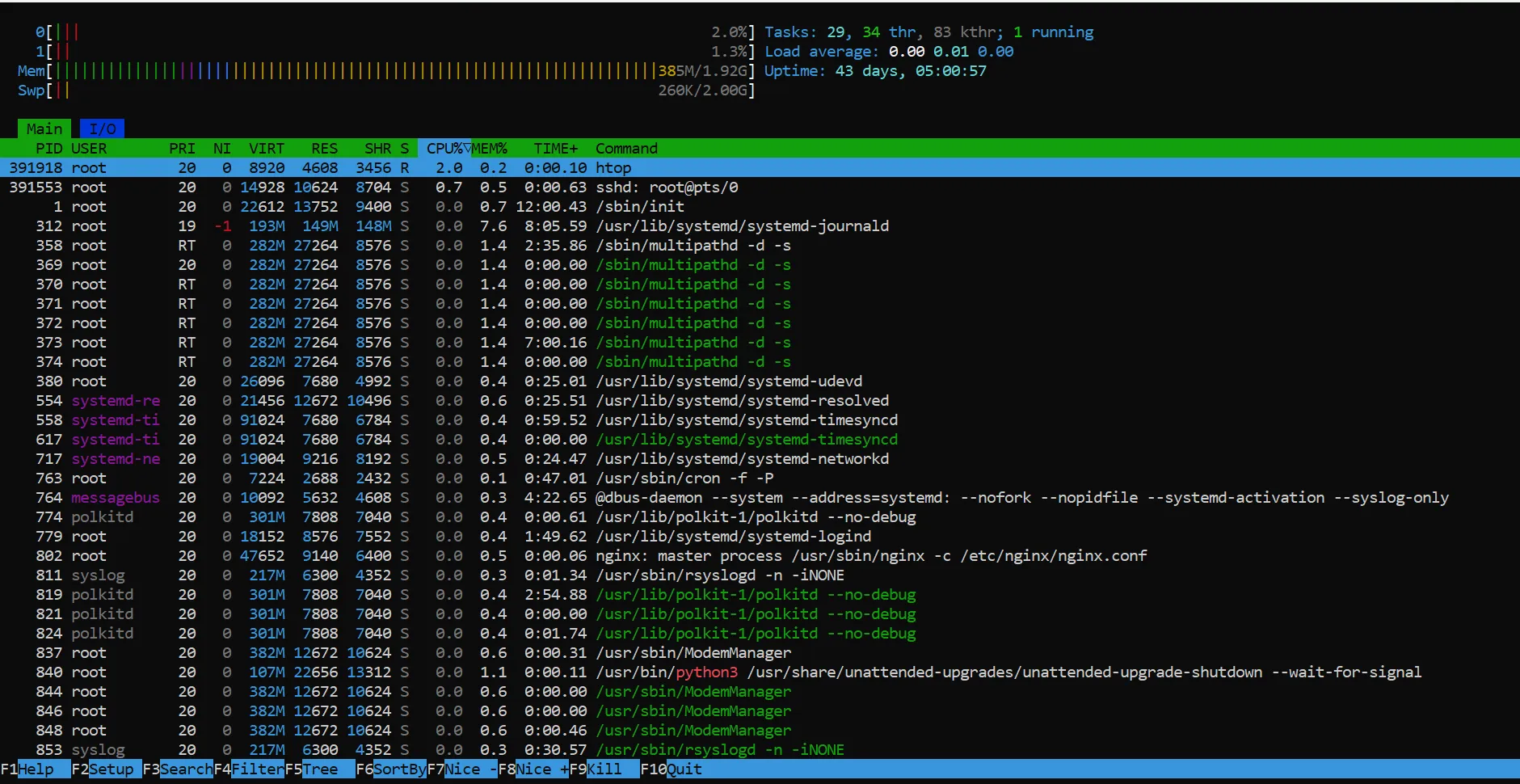 Một Số Câu Lệnh Cơ Bản Kiểm Tra Server Khi Có Dấu Hiệu Bị DDoS ảnh 6