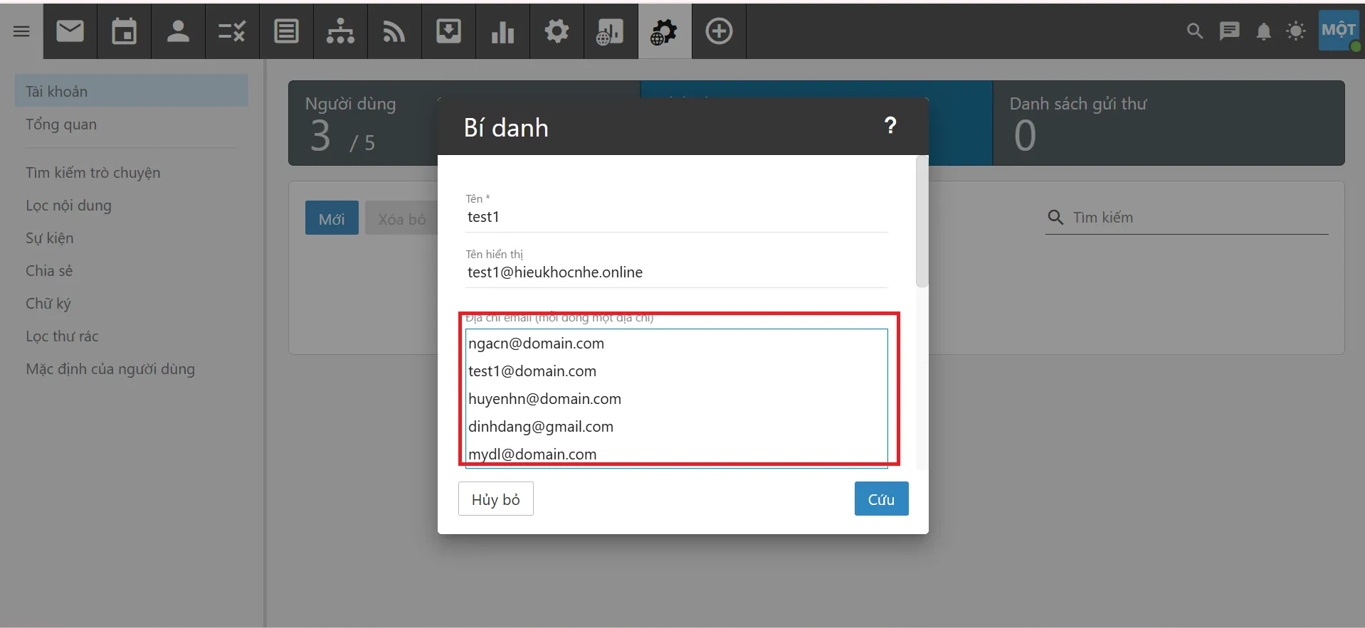 Hướng Dẫn Tạo Nhóm Gửi Email Nội Bộ Trong Phòng Ban ảnh 4