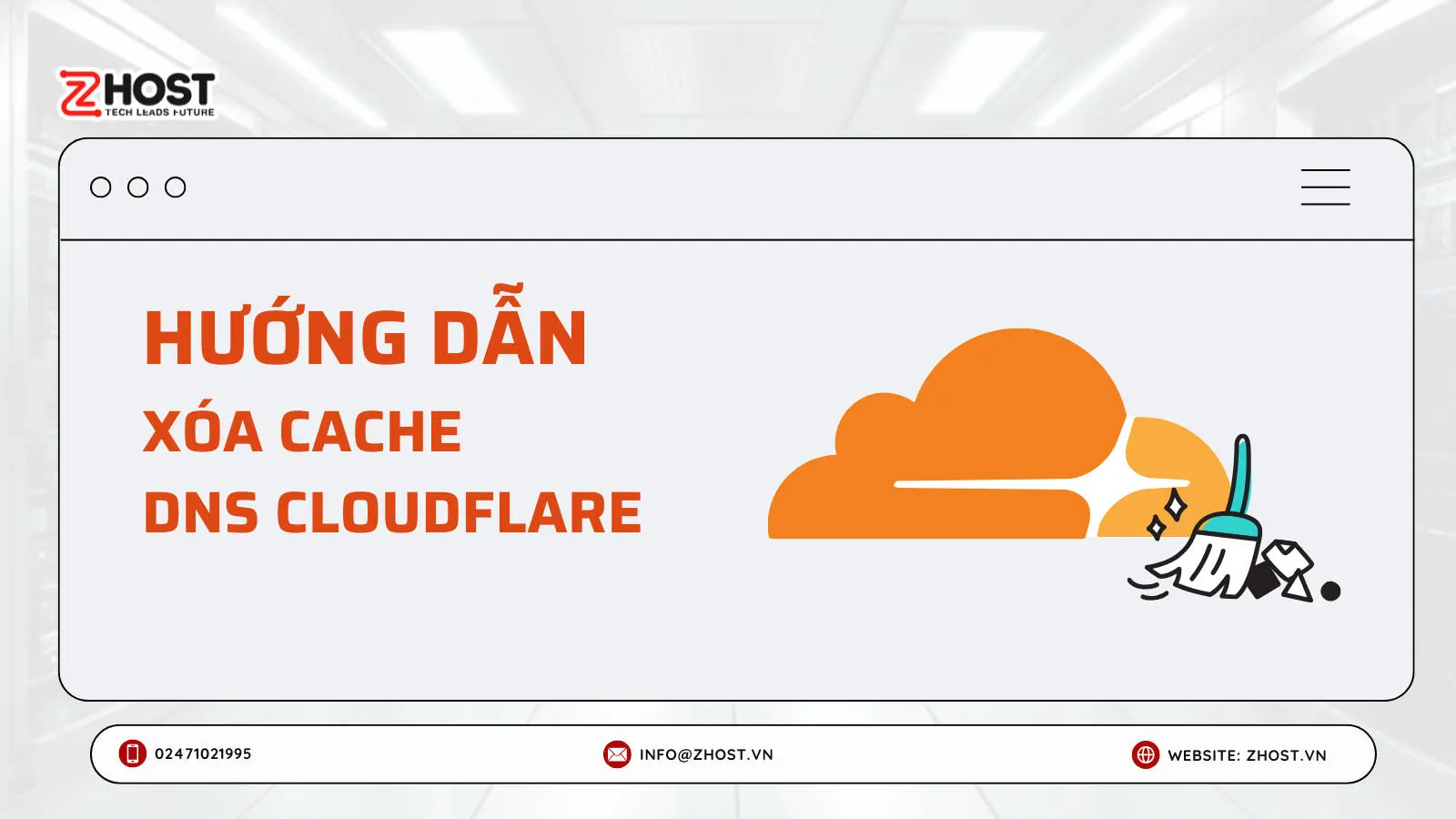 Hướng Dẫn Xóa Cache DNS Cloudflare ảnh đại diện