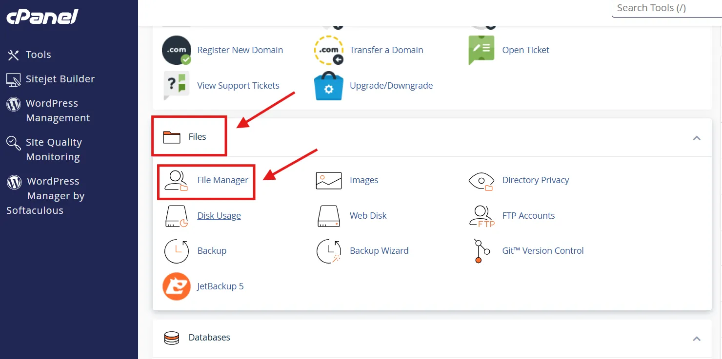 Hướng dẫn bật file error log trên cPanel h5