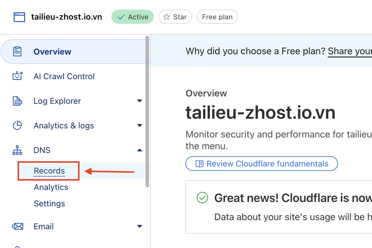 Hướng Dẫn Bật Tắt Proxy DNS CloudFlare