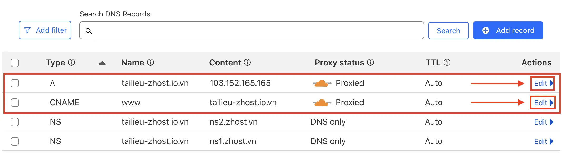 Hướng Dẫn Bật Tắt Proxy DNS CloudFlare