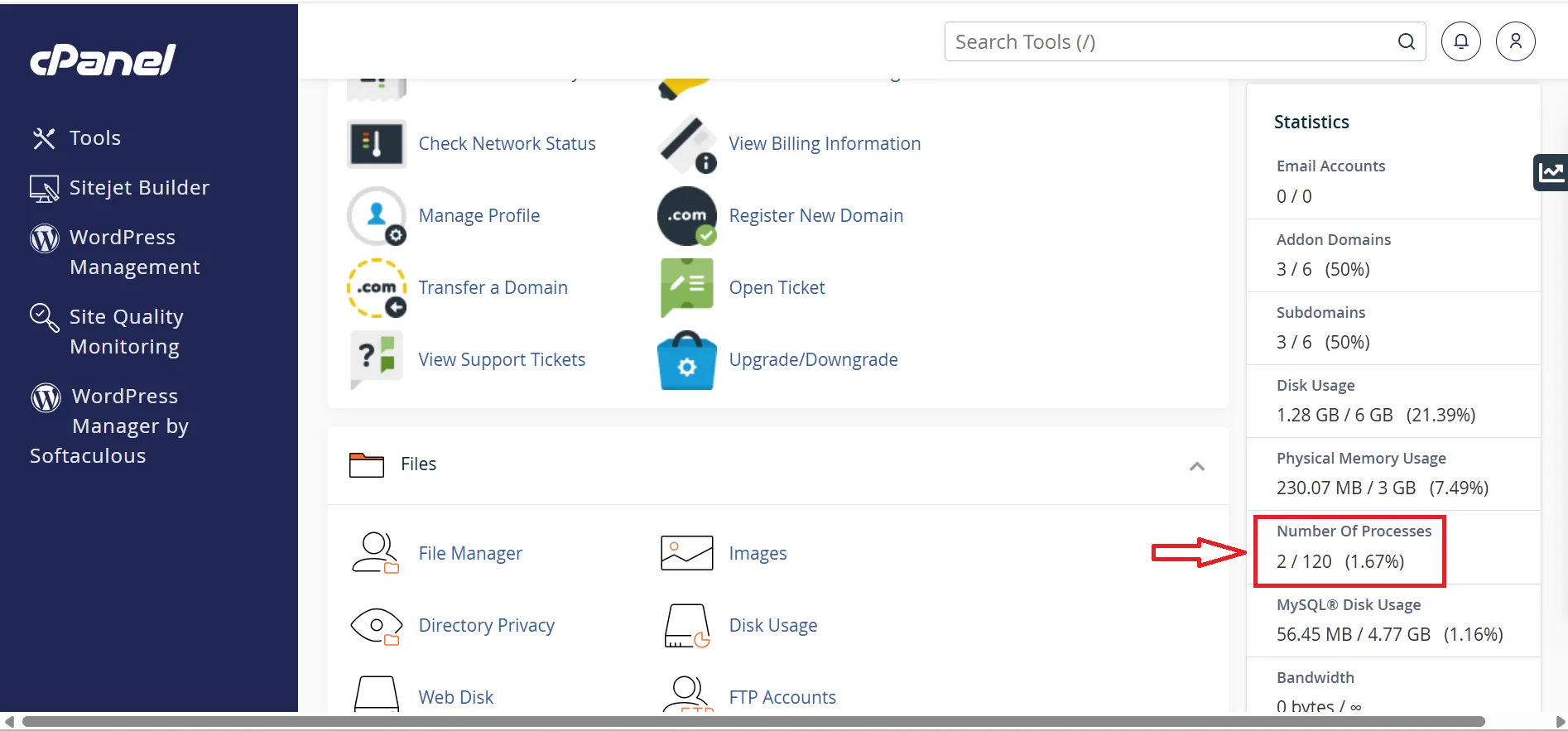 Ý nghĩa các thông số trong Cpanel Hosting ảnh7