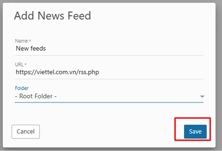 Hướng dẫn sủ dụng News Feeds trong Email Business