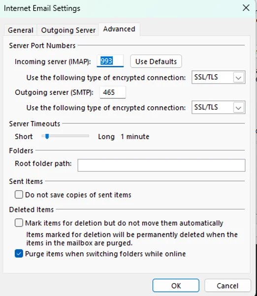 Hướng dẫn thiết lập Email Business trên Outlook