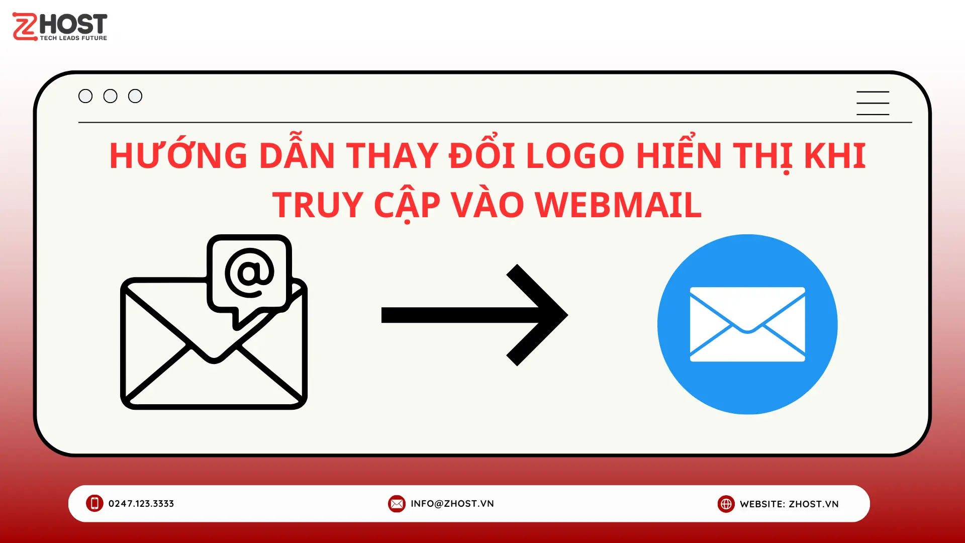 Hướng dẫn thay đổi logo hiển thị khi truy cập vào webmail