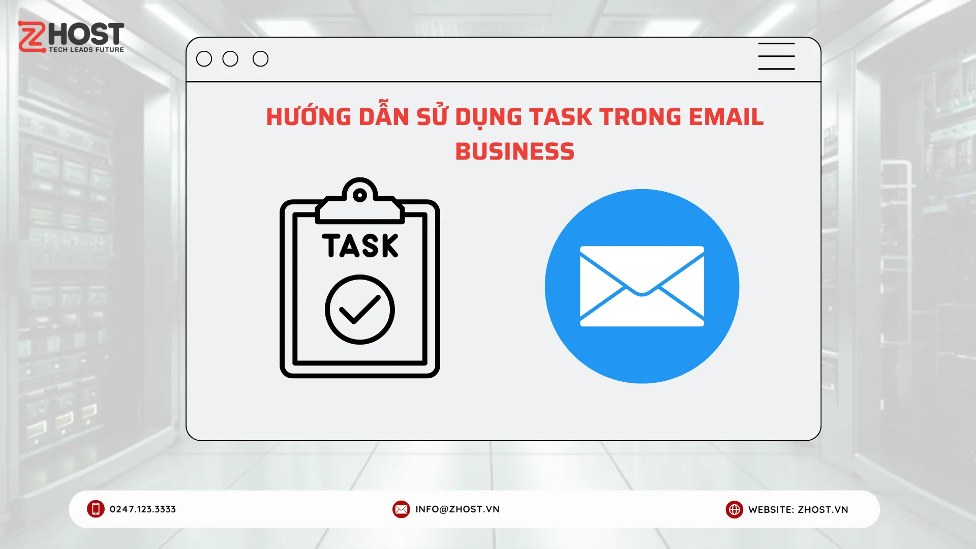 Hướng dẫn sử dụng Task trong Email Business