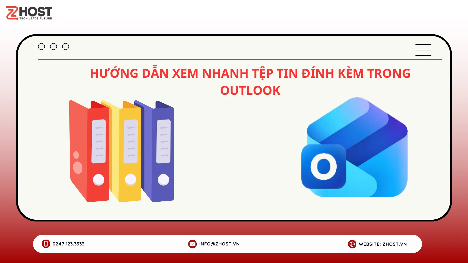 Hướng dẫn xem nhanh tệp tin đính kèm trong Outlook