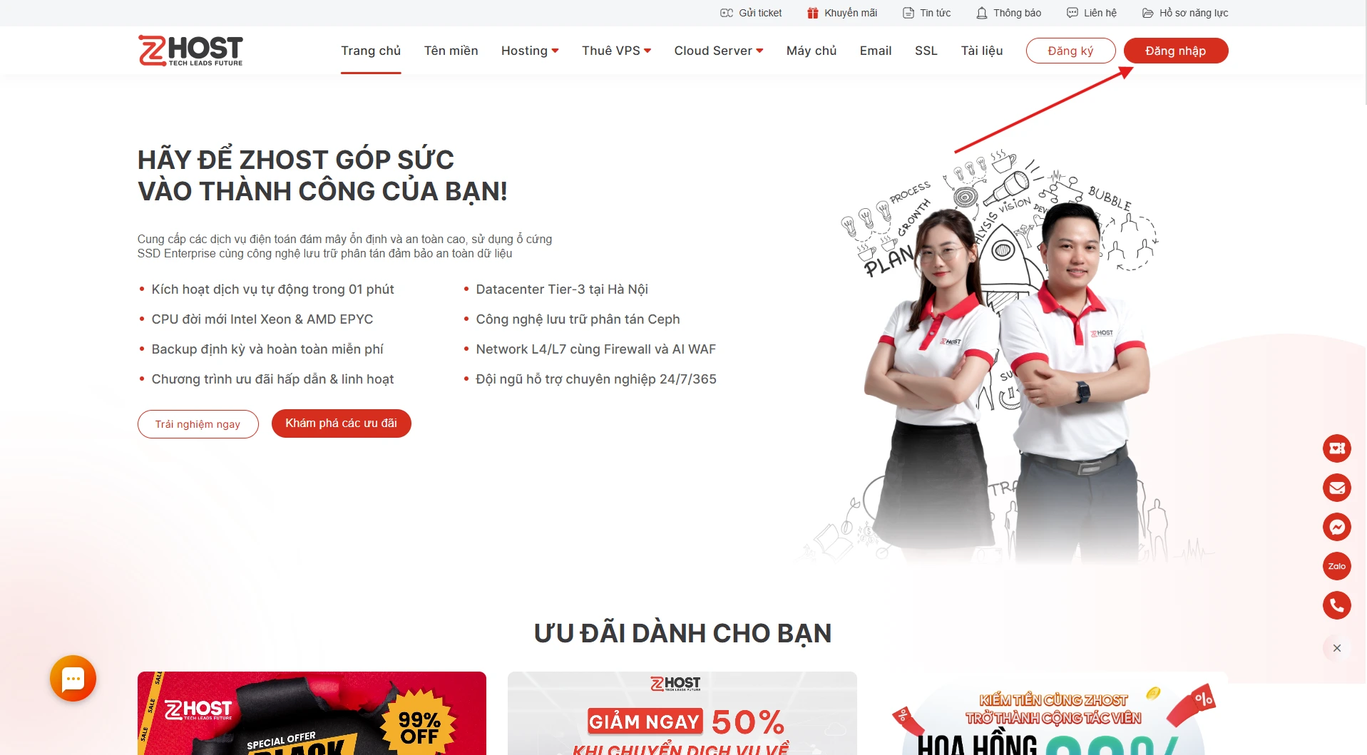 huong-dan-dang-nhap-hosting-student-tai-zhost-sau-khi-kich-hoat-1