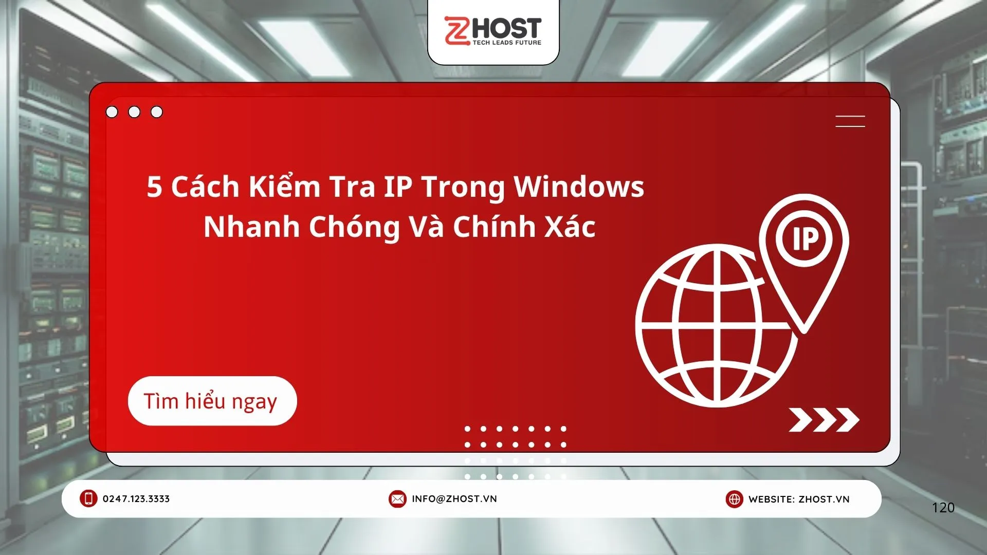 Kiểm Tra IP Trong Windows