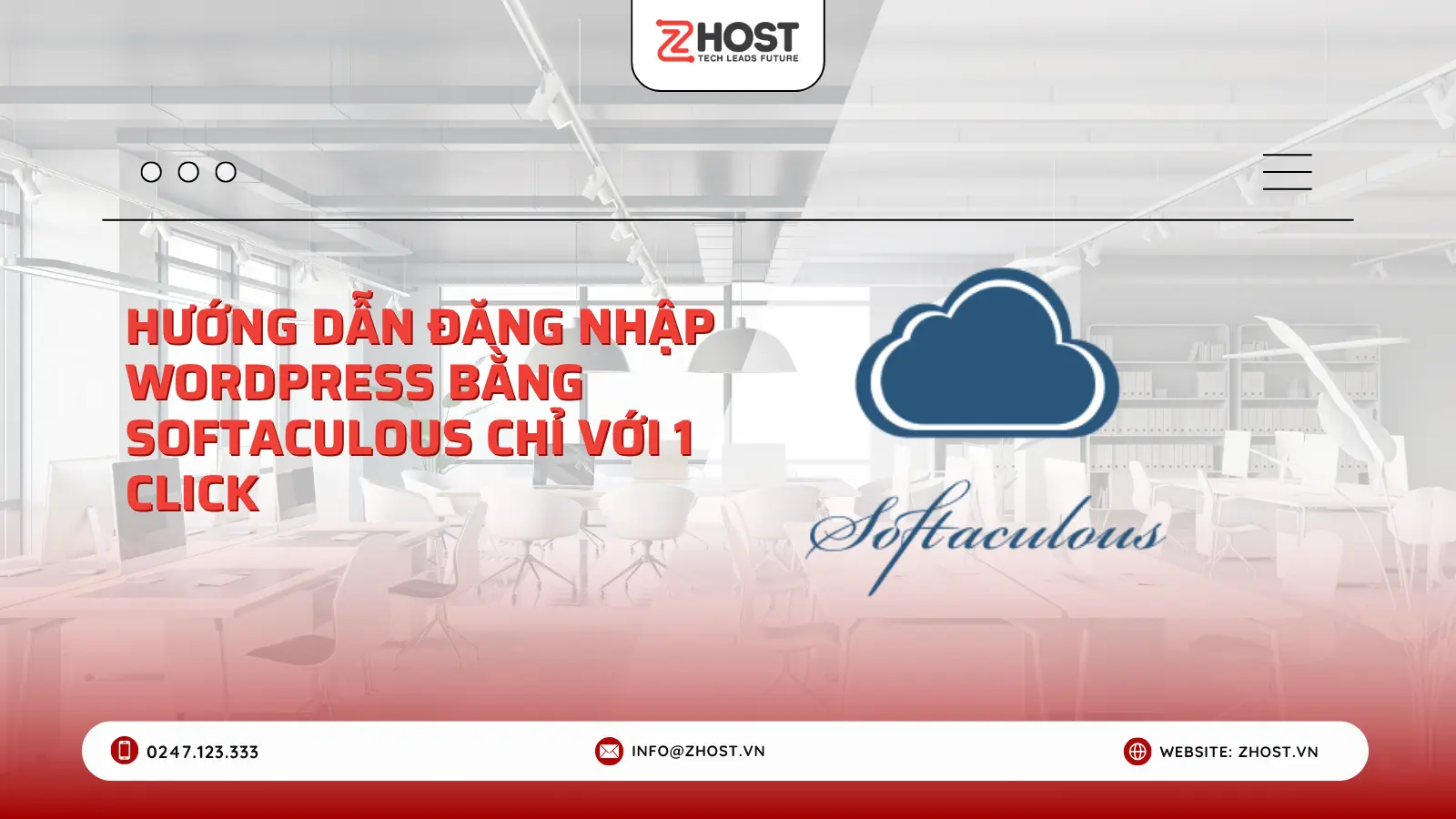 Hướng dẫn đăng nhập WordPress bằng Softaculous chỉ với 1 Click