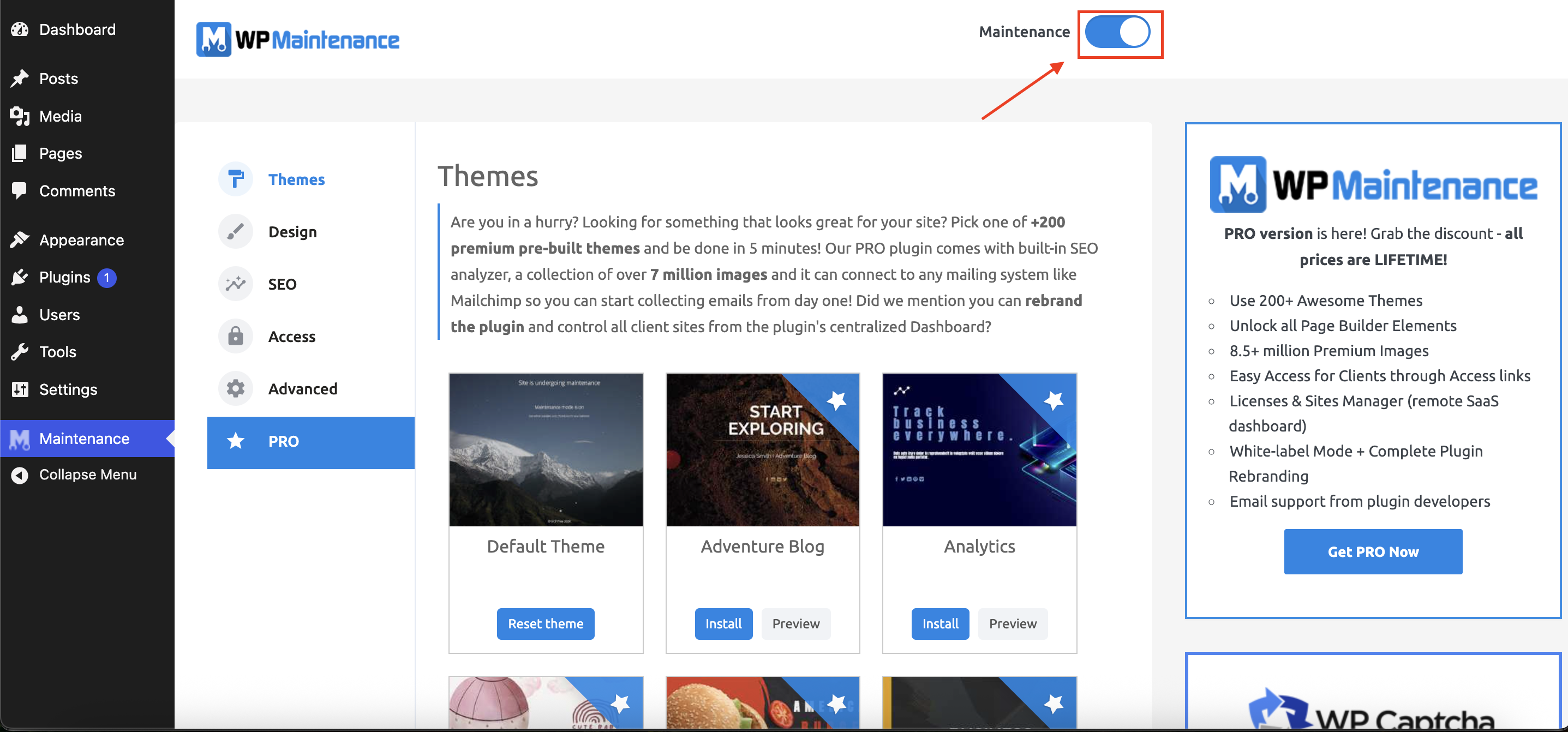 Hướng Dẫn Bật Chế Độ Bảo Trì Cho Website WordPress
